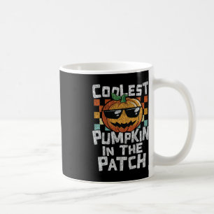 Kids Coolest Pumpkin In The Patch Toddler Boys Hal Coffee Mug