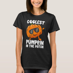Kids Coolest Pumpkin In The Patch Toddler Boys Hal T-Shirt