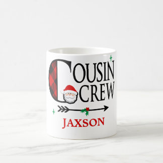 Kids Cousin Crew Christmas Santa Mug
