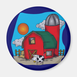 Kids Cow T Shirts and Gifts Magnet