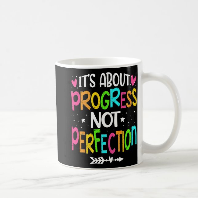 Kids Crew Staar Test Day State Testing Day Monitor Coffee Mug (Right)