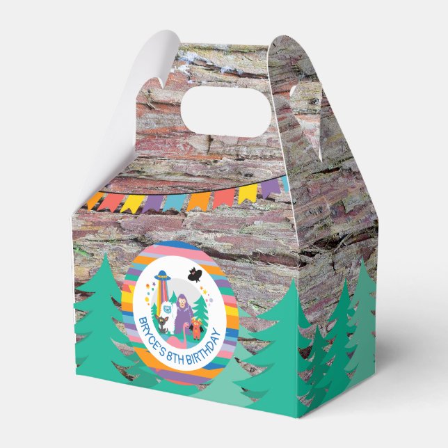 Kids Cryptid Favour Box (Front Side)