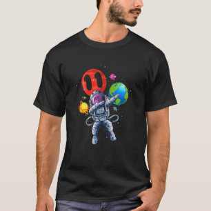 Kids Cute Astronaut Planet Balloon 11 Years Old 11 T-Shirt