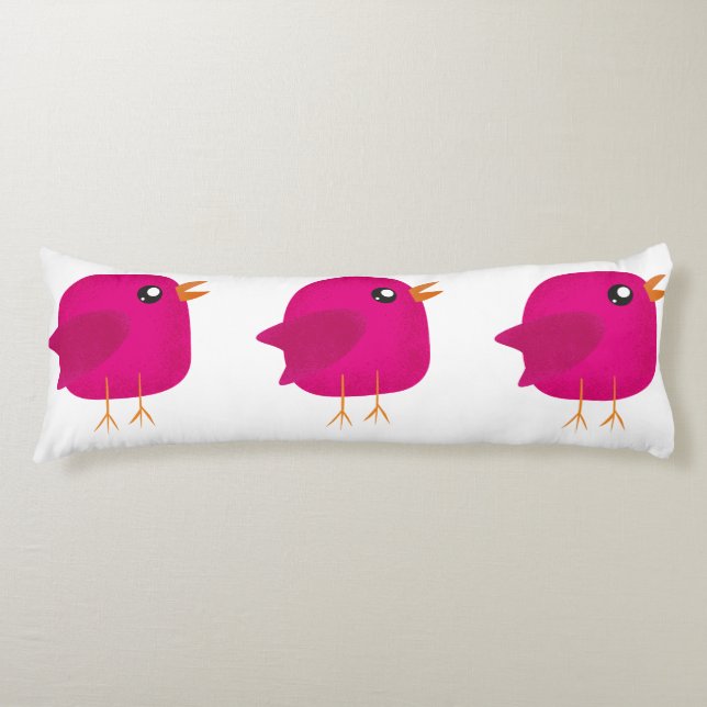Kids cute birdy   body cushion (Front)