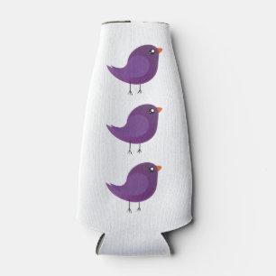 Kids cute birdy bottle cooler