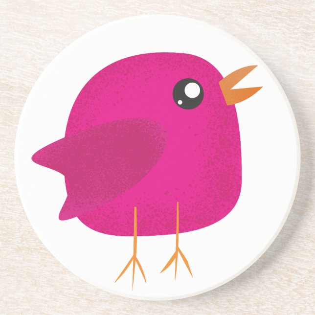 Kids cute birdy    coaster (Front)