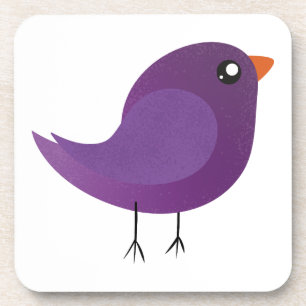 Kids cute birdy coaster