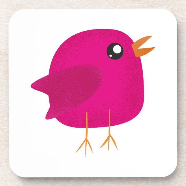 Kids cute birdy  coaster (Front)