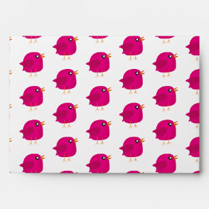 Kids cute birdy envelope