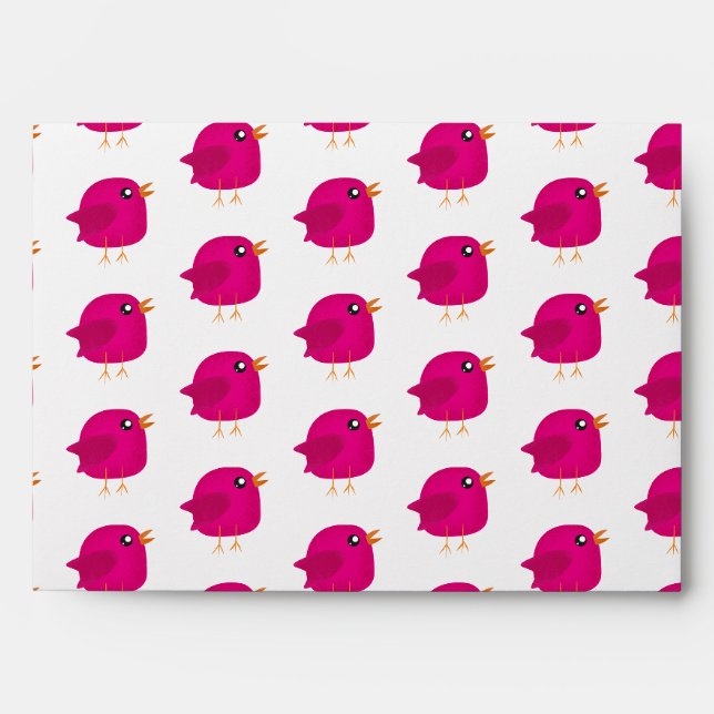 Kids cute birdy    envelope (Front)