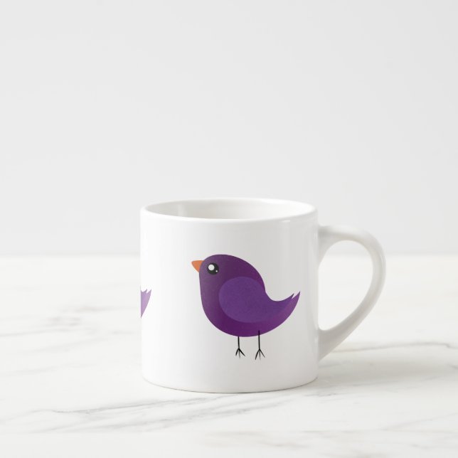 Kids cute birdy  espresso cup (Right)