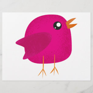 Kids cute birdy    flyer