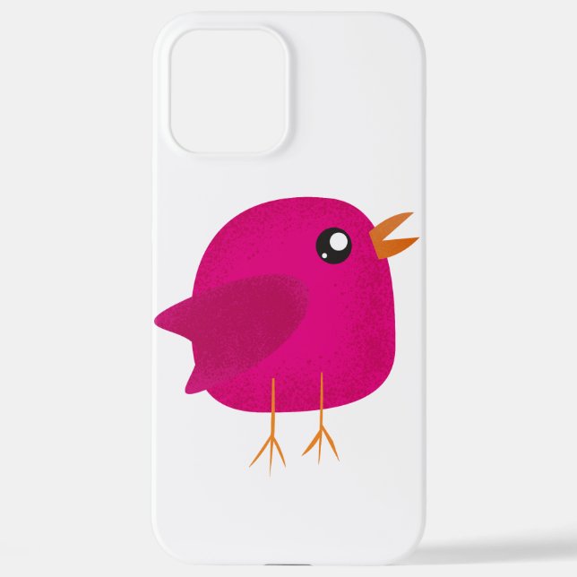 Kids cute birdy   iPhone case (Back)