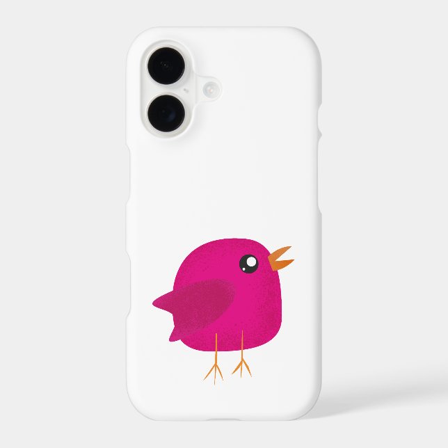 Kids cute birdy  iPhone case (Back)