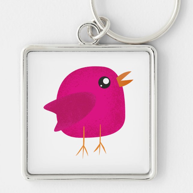Kids cute birdy   key ring (Front)