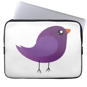 Kids cute birdy  laptop sleeve