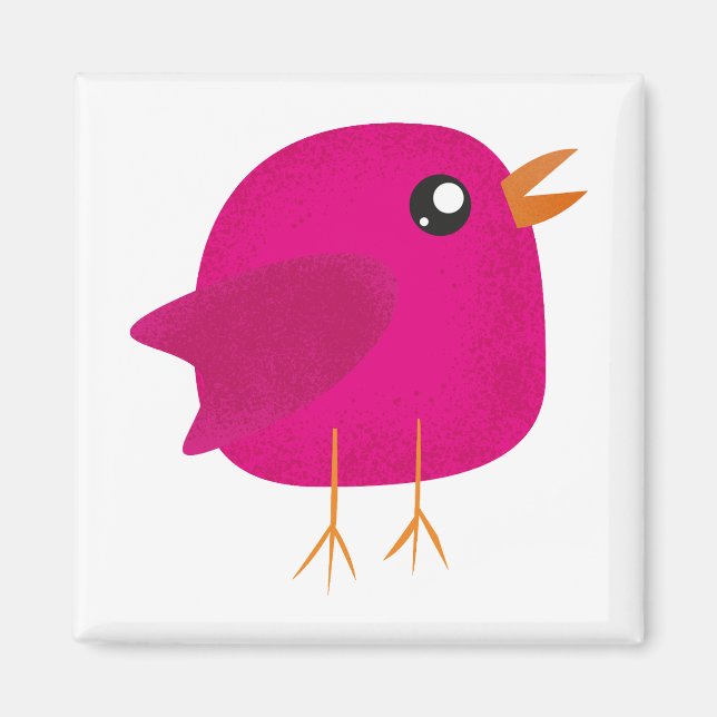 Kids cute birdy   magnet (Front)