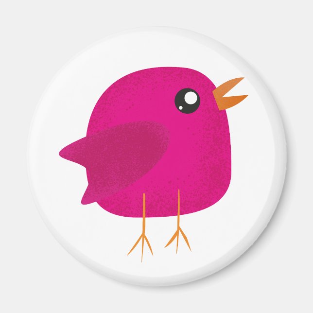 Kids cute birdy   magnet (Front)