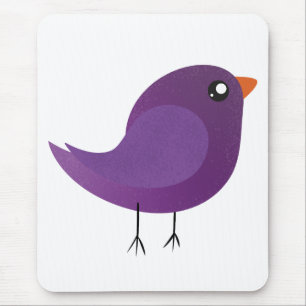 Kids cute birdy mouse pad