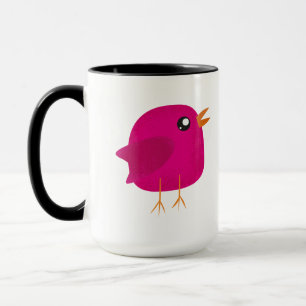 Kids cute birdy mug