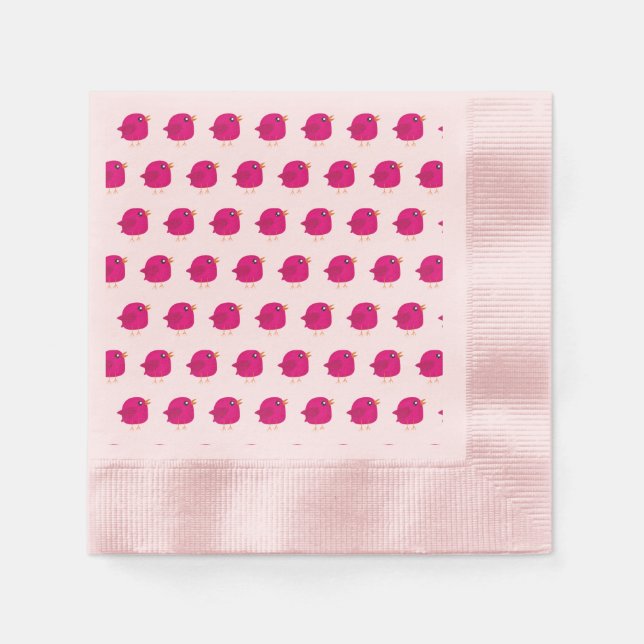 Kids cute birdy   napkin (Front)