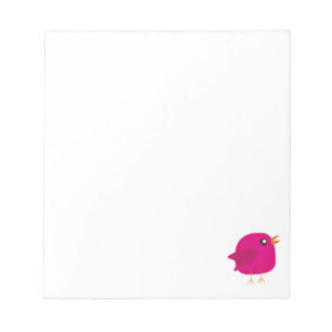 Kids cute birdy   notepad
