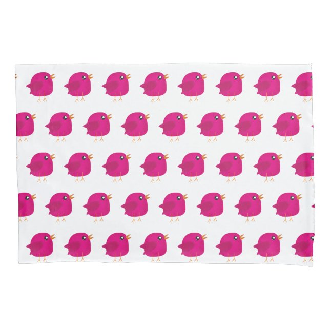 Kids cute birdy   pillowcase (Front-Left)