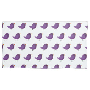Kids cute birdy  pillowcase