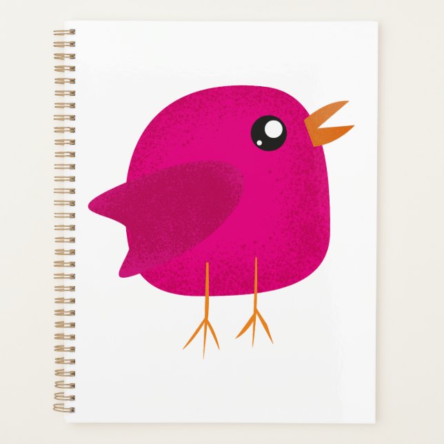 Kids cute birdy   planner (Front)