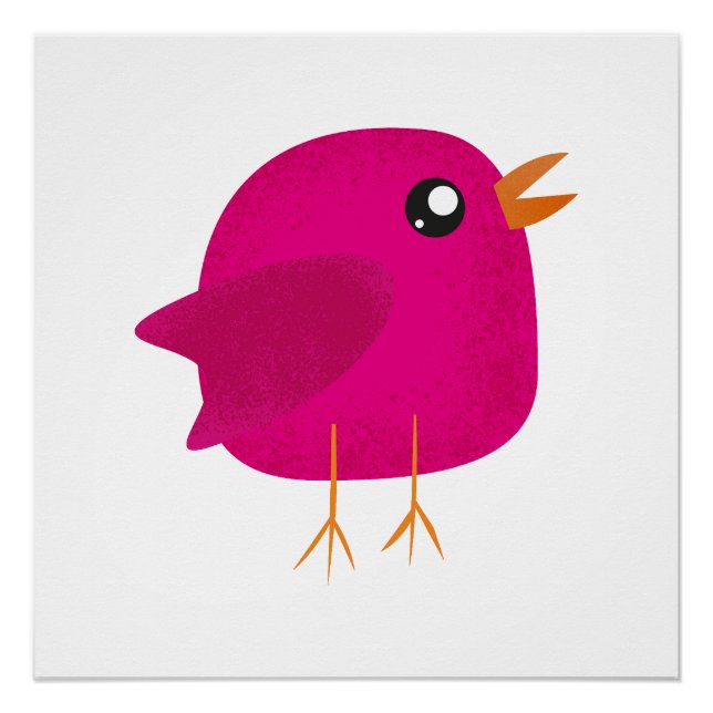 Kids cute birdy    poster (Front)