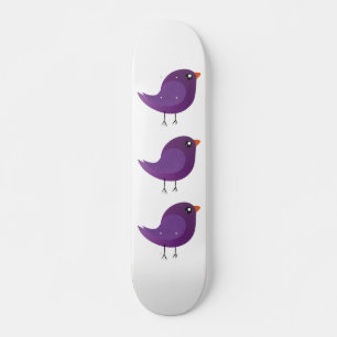 Kids cute birdy skateboard