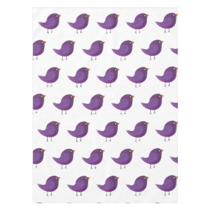 Kids cute birdy tablecloth