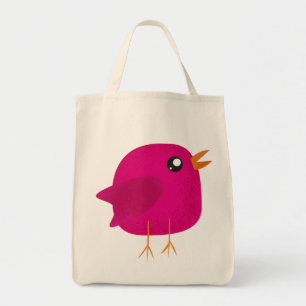 Kids cute birdy tote bag