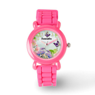 Kids Cute Butterfly Bird Watch