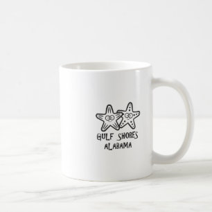 Kids Cute Gulf Shores Alama Vacation Girls Boys Coffee Mug