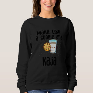 Kids Cute Korean Language Joke Make Like A Cookie Sweatshirt