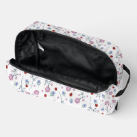 kids Cute Ladybug Polka dot Daisy Flower Pattern
