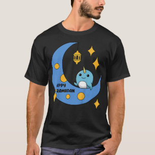 Kids Cute Ramadan Mubarak Ramadan Kareem Eid Mubar T-Shirt