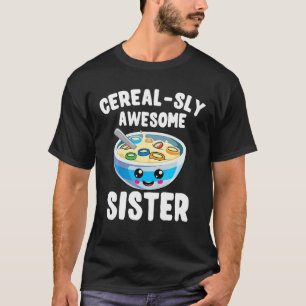 Kids Cute Sibling Matching Big Sis Older Sister Ce T-Shirt