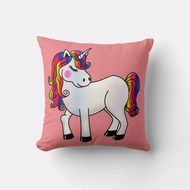 Kids cute Unicorn Pillows (Front)