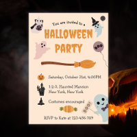 Kids Cutest Ghost Halloween Costume Party