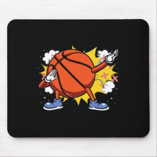Kids Dabbing American Basketball player for fans Mouse Pad