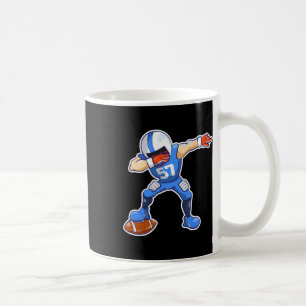 Kids Dabbing Football Dab Dance Funny Boys Gift Coffee Mug