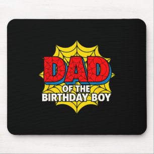 Kids Dad Of The Birthday Boy Sder Theme Party Matc Mouse Pad