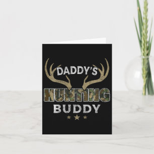 Kids Daddy's Hunting Buddy Funny Daughter Son Futu Card