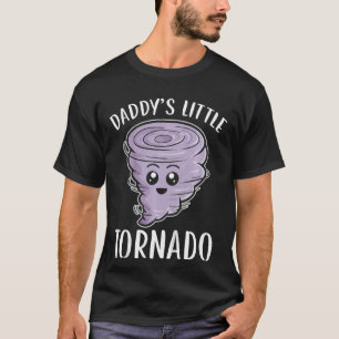 Kids Daddy's Little Tornado Future Meteorologist M T-Shirt