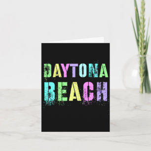 Kids daytona beach family vacation surf trip card