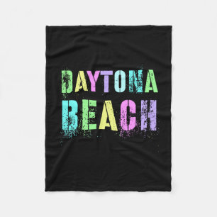 Kids daytona beach family vacation surf trip fleece blanket