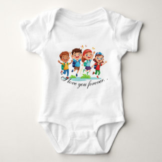 Kids design  baby bodysuit