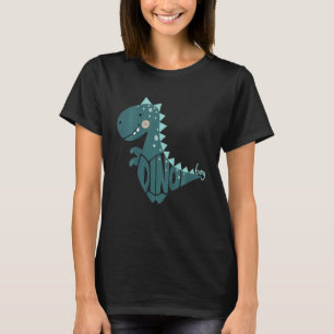 Kids Dino Boy Dinosaur Graphic T-Shirt